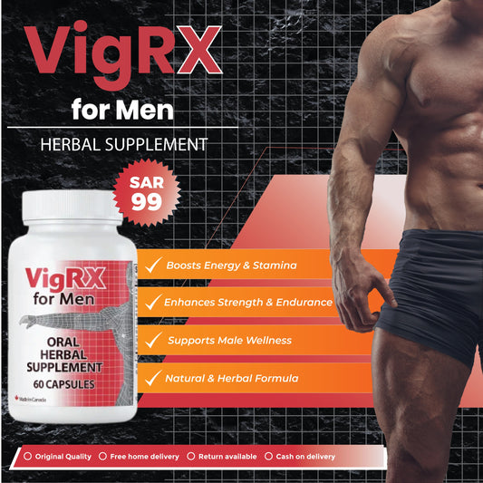 πͺ VigRX for Men β Herbal Performance & Vitality Supplement