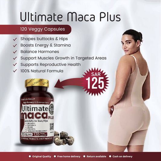 🌿 Maca Root Capsules – Natural Energy & Vitality Support