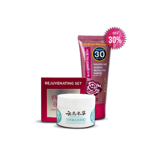 Radiance Trio Set – Bright, Clear & Protected Skin ✨🌸