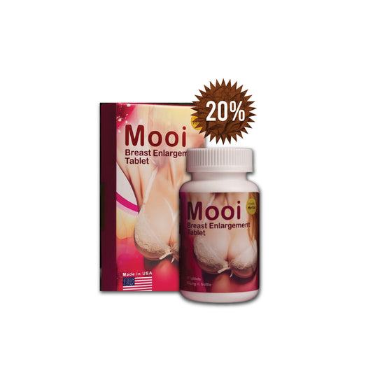 🌸 Mooi Breast Enlargement Tablets | Natural Herbal Formula 💊