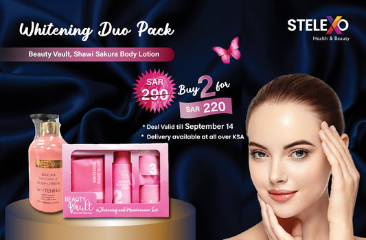 🌸 Whitening Duo Pack: Beauty Vault + Shawi Sakura Body Lotion 🌸