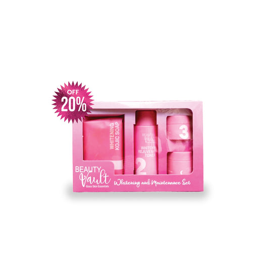 💖 Beauty Vault Whitening & Maintenance Set – Glass Skin Essentials 💎