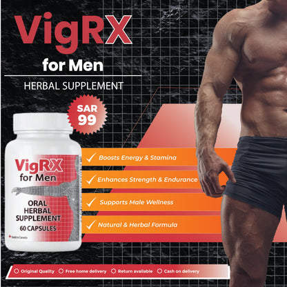 💪 VigRX for Men – Herbal Performance & Vitality Supplement
